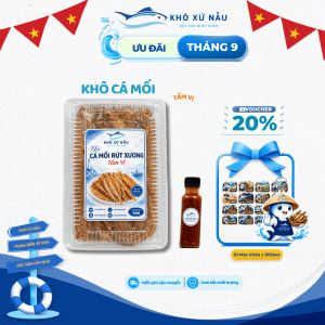 Khô Cá Mối Xẻ Rút Xương Loại 1 - Tẩm Vị Ớt Thơm Ngon- Khô Xứ Nẫu Đặc Sản Bình Định, Túi Zip (Túi 500g/1kg)